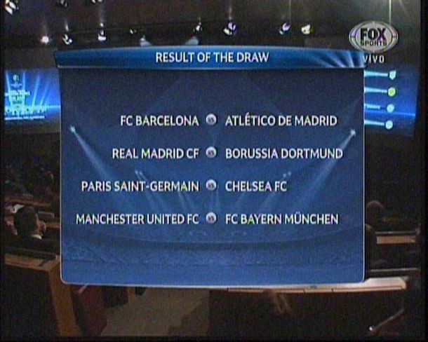 El Barcelona de Messi irá contra el Atlético de Simeone en los cuartos de final de la Champions