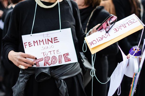Todas fueron con carteles distintos