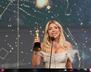 Wanda Nara ganó el Martín Fierro y emocionó a todos con su discurso