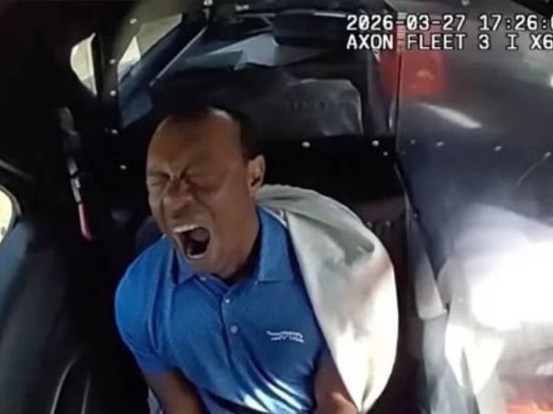 Filtraron fotos y video de la detención de Tiger Woods tras el accidente que protagonizó en Florida