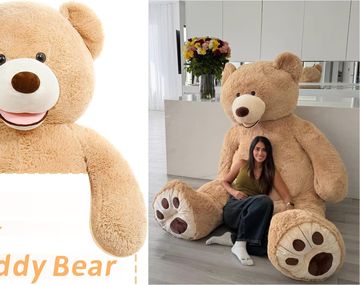 San Valentín: cuánto cuesta el oso gigante que Lionel Messi le regaló a Antonela Roccuzzo