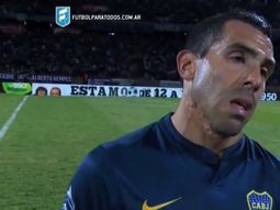 carlos tevez: mandamos un mensaje que estamos para grandes cosas