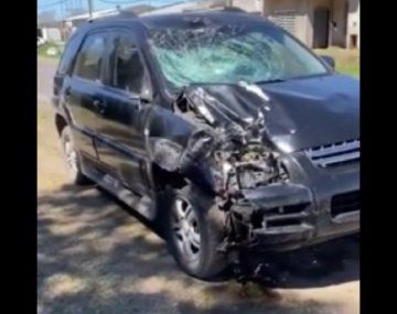 Pergamino: un conocido chef salvó su vida luego de chocar con un caballo en la ruta