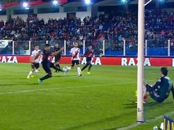 El penal para Tigre contra River - Crédito:&nbsp;@SC_ESPN