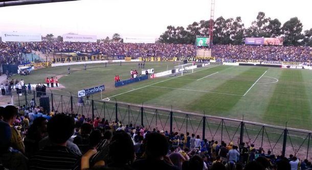 El estadio donde juega Boca se llenó dos horas antes del partido
