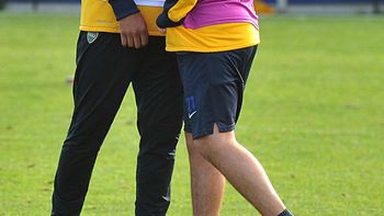 con erbes y el cata diaz, bianchi ensayo con los titulares con erbes y el cata diaz, bianchi ensayo con los titulares