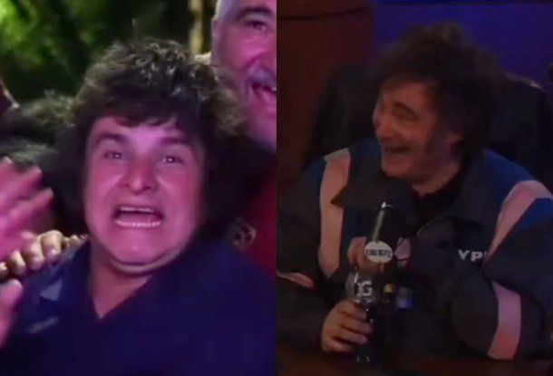 La extraña reacción de Javier Milei por un joven parecido a él: Tenemos que regalarle...
