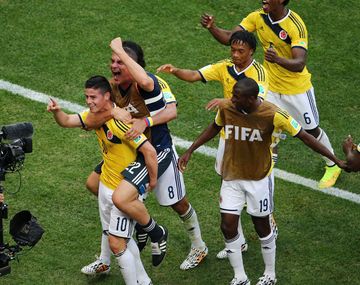 Colombia venció a Costa de Marfil y se metió en los octavos de final