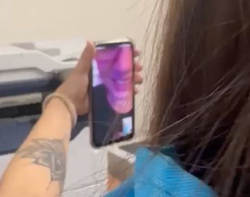 Lourdes se comunicó con la Policía de la Ciudad para llevar tranquilidad