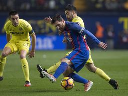 El rosarino intenta frente a la férrea marca del Submarino Amarillo El rosarino intenta frente a la férrea marca del Submarino Amarillo