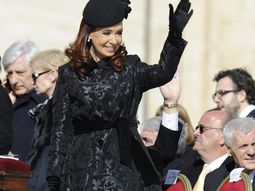 Cristina Fernández, con lugar preferencial en la ceremonia