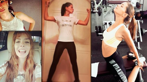 China Suárez volvió a entrenar y compartió sus fotos sexies en el gym