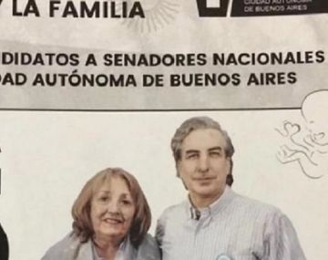 Impugnan una boleta celeste por llevar la imagen de un feto junto a sus precandidatos