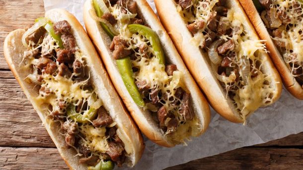 Philly cheesesteak Philly cheesesteak