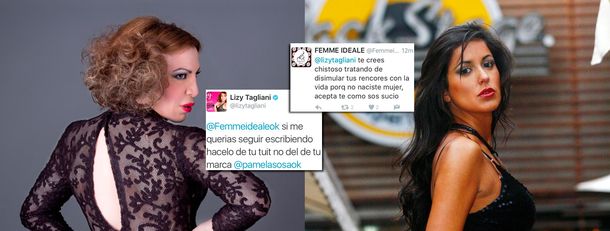 Polémico cruce de tuits entre Pamela Sosa y Lizy Tagliani: Volvé a nacer, pu...