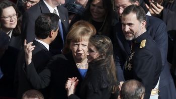 La canciller alemana, Angela Merkel fue una de las espiadas La canciller alemana, Angela Merkel fue una de las espiadas