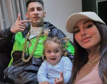 Internaron a la hija de L-Gante y Tamara Báez: qué tiene