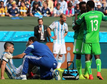 La lesión del Kun Agüero enciende la alarma para la segunda fase