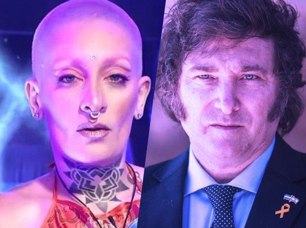 Furia y Javier Milei