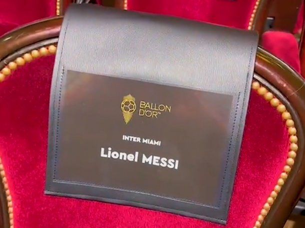 Dónde se ubicará Lionel Messi en la ceremonia del Balón de Oro: quién estará a su lado