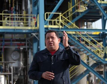 Chávez propuso una fuerte integración entre YPF y PDVSA