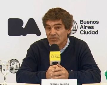 El ministro de Salud porte&ntilde;o, Fern&aacute;n Quir&oacute;s