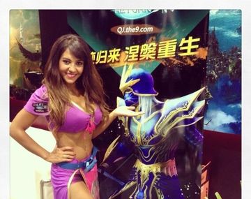 Tamara Alves se convirtió en la heroína de un videojuego