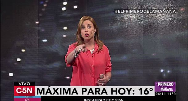 Pronóstico del tiempo para el 20 de octubre de 2016 en C5N