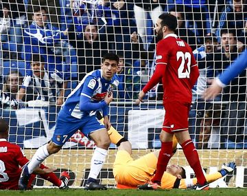 El Sevilla perdió puntos en su visita al Espanyol