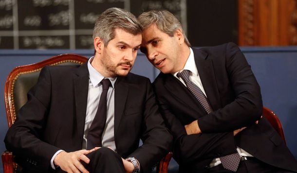 Así defendía el Gobierno a Luis Caputo