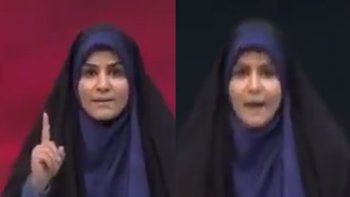 imagenes impactantes: el momento exacto en que israel bombardea la tv estatal de iran
