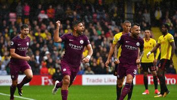 El Kun Agüero, unas de las figuras del fútbol inglés El Kun Agüero, unas de las figuras del fútbol inglés