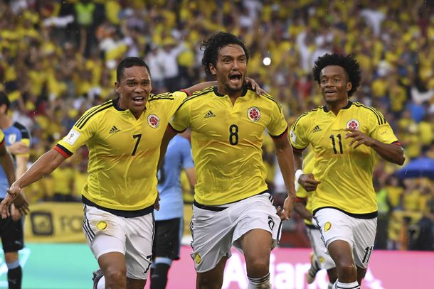Abel Aguilar marcó el primer tanto de Colombia ante URuguay por Eliminatorias