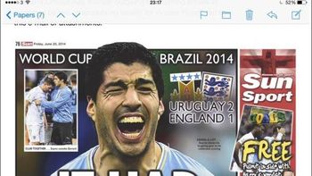 inglaterra se rinde a los pies del uruguayo luis suarez: lo llaman asesino inglaterra se rinde a los pies del uruguayo luis suarez: lo llaman asesino