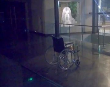¿Un fantasma aparece en un museo?