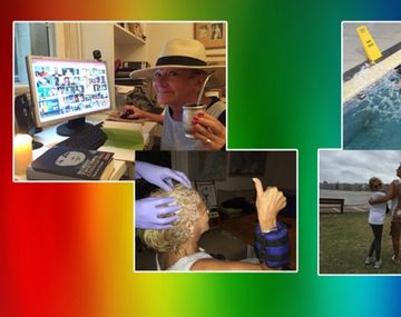 Las fotos bizarras de Soledad Silveyra 