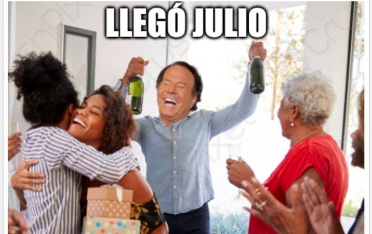 Un clásico: arrancó julio y estallaron los memes