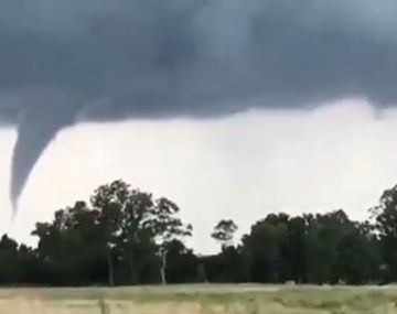 Un tornado atravesó Punta Indio y asustó a sus habitantes