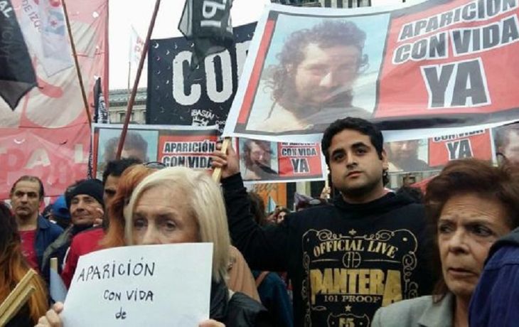 Marcha por Santiago Maldonado