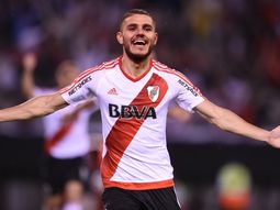 Icardi, con la de River Icardi, con la de River