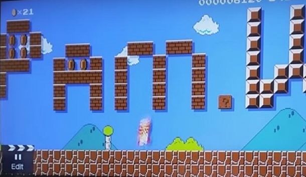 VIDEO: Creó un nivel del Super Mario para pedirle casamiento a su novia