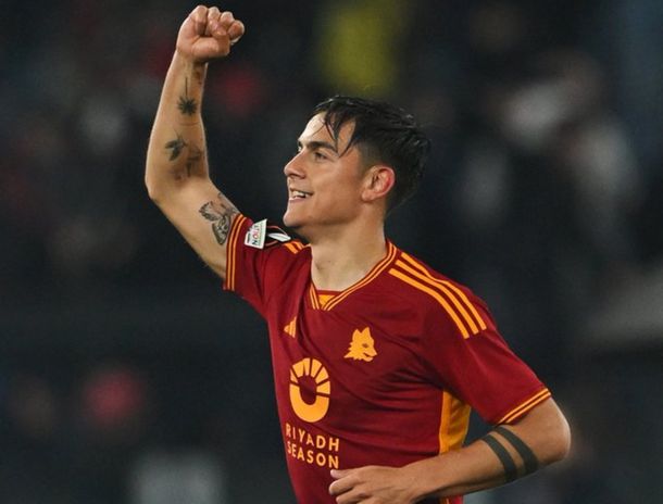 El golazo de Paulo Dybala en el triunfo de Roma ante Milan