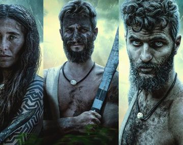 Los argentinos de Supervivencia al desnudo. Foto: (MAX)