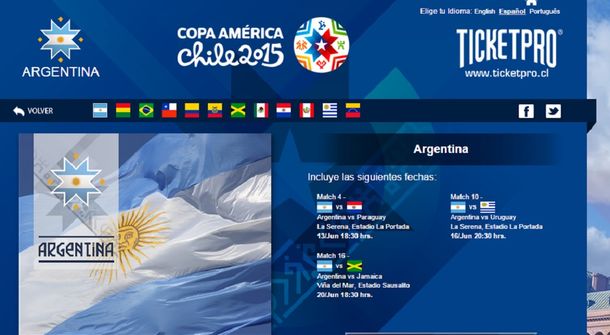 Ya se vive la Copa América 2015: ¿cuánto saldrá ver a Argentina?