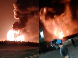 Impactante video: así se sintió la explosión a metros del accidente