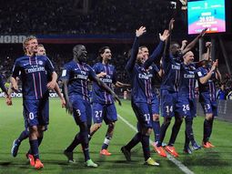 el psg de pastore y lavezzi se quedo con la liga en francia el psg de pastore y lavezzi se quedo con la liga en francia