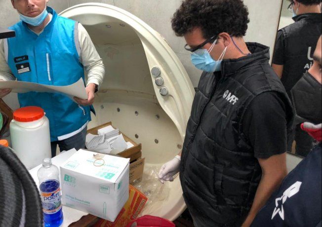 Clausuraron una clínica trucha en Almagro