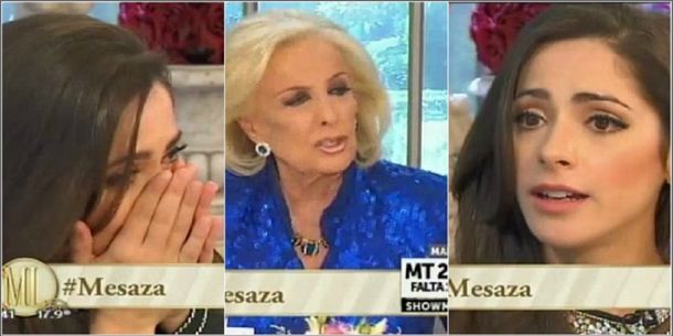 Victoria Vanucci y un inoportuno fallido con Mirtha Legrand