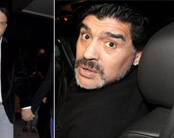El novio de Ojeda muy duro con Maradona