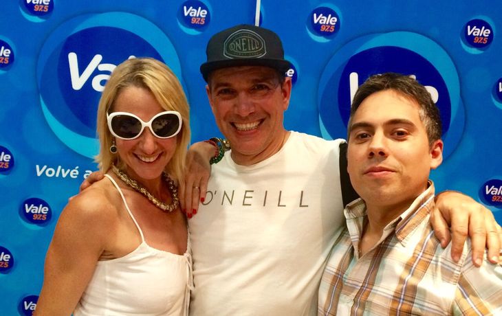 Un desconocido Pablo Duggan visitó Vale 97.5